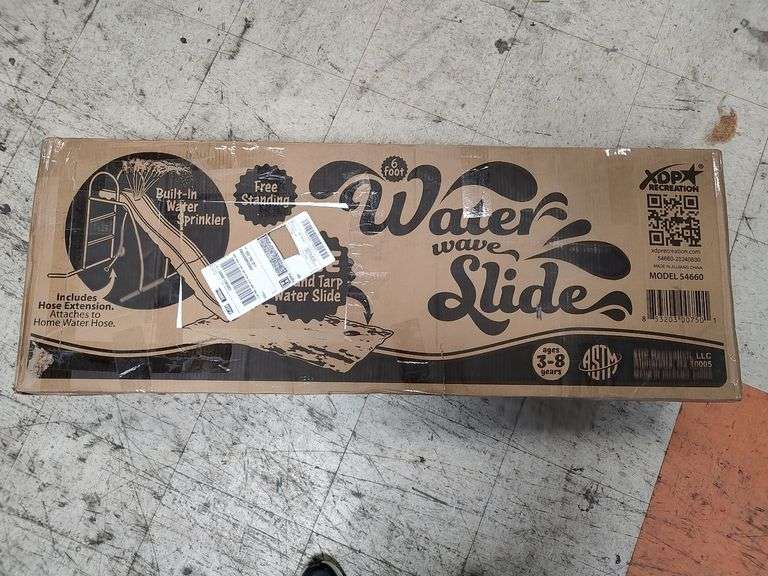 XDP RECREATION Water Wave Slide for Pool, 6' | Open Box | (See Condition Notes)