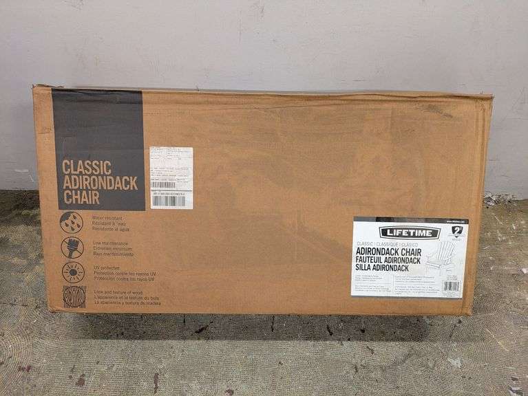 Lifetime Faux Wood Adirondack Chair 60284 | Like New