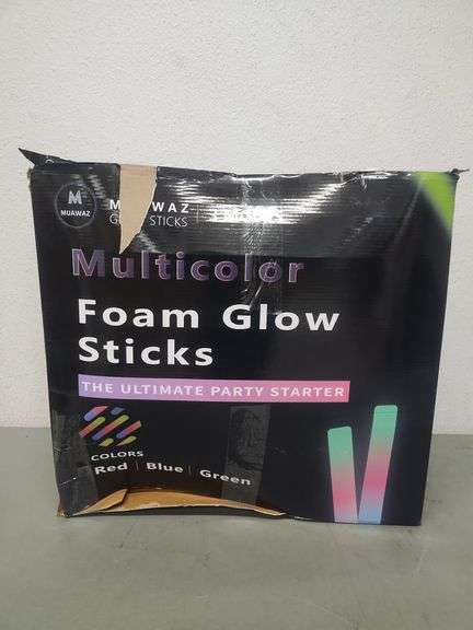 Muawaz 102 Foam Glow Sticks | Open Box | (See Condition Notes)