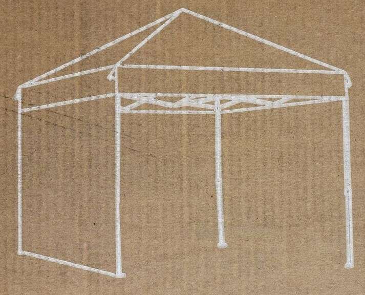 Crown Shades Canopy 10x10 | Open Box
