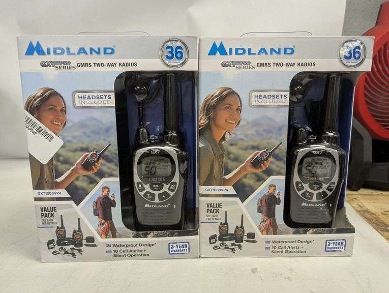 MIDLAND GMRS Two-Way Radios | Like New | (See Condition Notes)