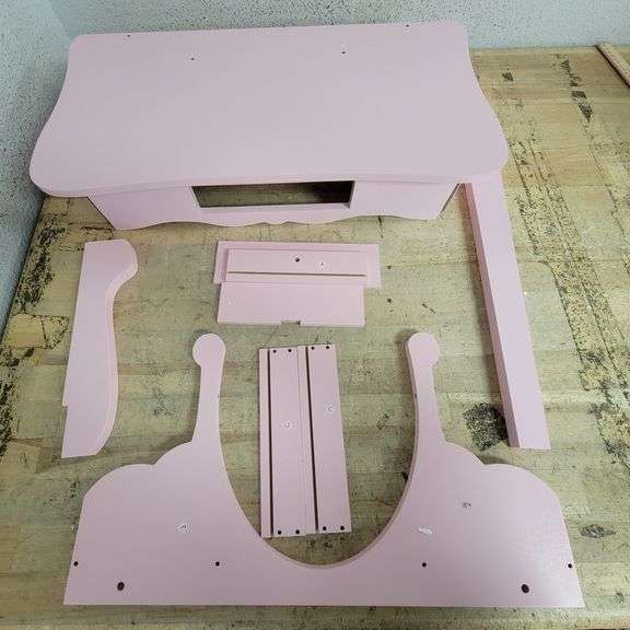 GARVEE Kids Vanity Set Pastel Pink | Open Box | (See Condition Notes)