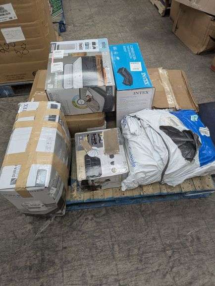 Pallet Of Various Inflatables | Open Box