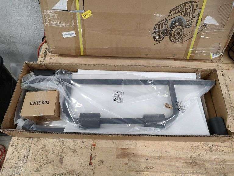 YZONA Adjustable Hardtop Storage Rack / Sliding Bracket for 1976+ Jeep Wrangler | Open Box | (See Condition Notes)