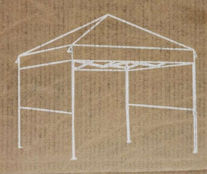Crown Shades Canopy 10x10 | Open Box