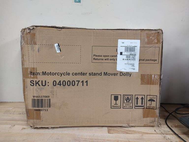 Motorcycle Center Stand Mover Dolly | Open Box