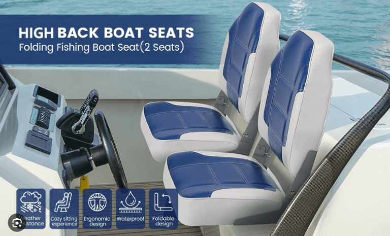 GARVEE High Back Folding Boat Seats | Like New