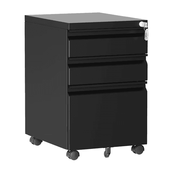 3 Drawer Mobile File Cabinet | Open Box