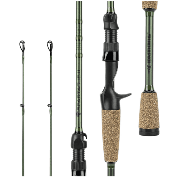 KASTKING Spartacus II Fishing Rod w/Extra Tip | Open Box