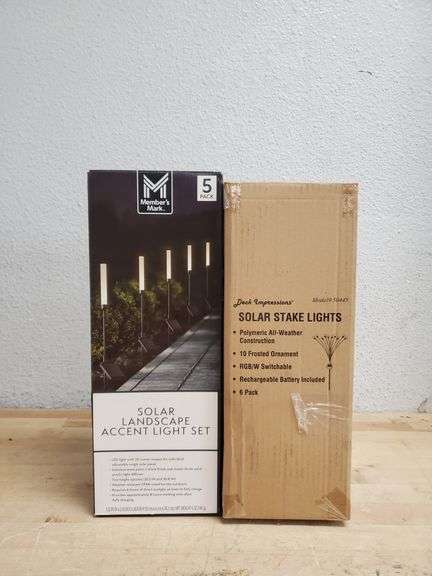 Solar Lights Bundle | Open Box