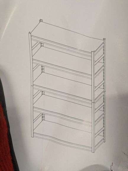 5-Shelf Steel Shelving | Open Box