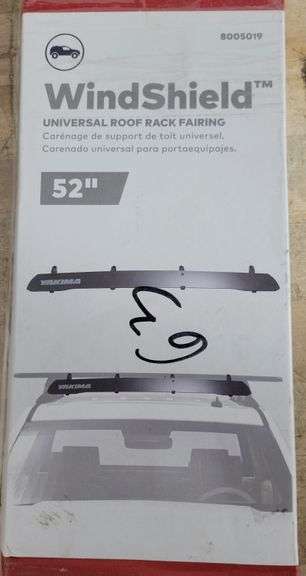 YAKIMA WINDSHIELD Universal Roof Rack Fairing 52'' | Open Box