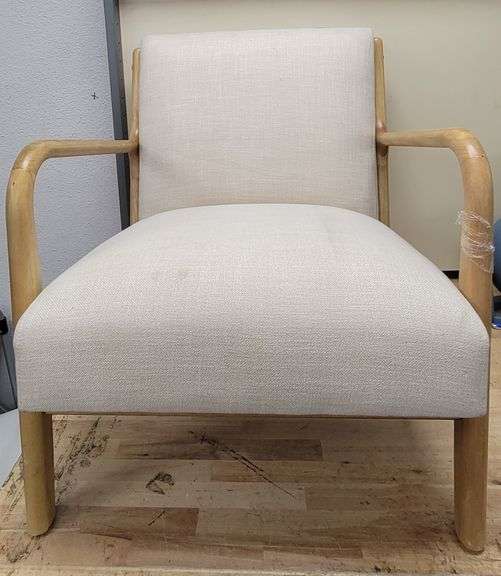 Chiludom Single Sofa Chair Oak Beige | Open Box