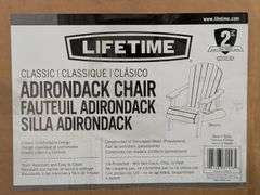 Lifetime Faux Wood Adirondack Chair 60284 | Like New