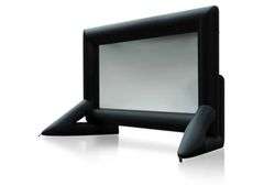 Inflatable 10.6 Ft. Outdoor Screen w/Built-In Stand | Like New | (See Condition Notes)