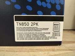 BROTHER TN850 High-Yield Toner Cartridges, 2pk | Like New | (See Condition Notes)