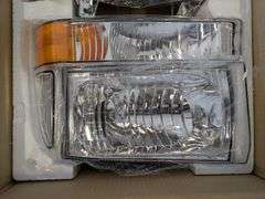 Rodeal Headlights Assembly for 1999-2004 Ford F250 F350 F450 F550 Super Duty & 2000-2004 Ford Excursion | Open Box