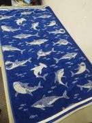 Kid's Beach Towel Bundle: 1 Dino, 2 Different Shark Designs, 30"X60" | Open Box