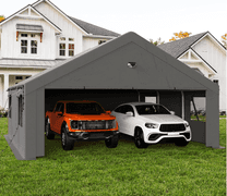 Canopy/Carport , Grey/Blue | Open Box | (See Condition Notes)