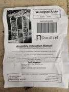 DURATREL Wellington Arbor 72"Wx85"Hx28"D | Open Box