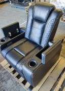 40" Wide Powered Recliner w/ LED Lights | Open Box | (See Condition Notes)
