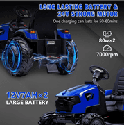 Garvee 3-in-1 Ride-On Tractor | Open Box | (See Condition Notes)