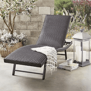 Member's Mark Padded Wicker Chaise Lounger | Open Box