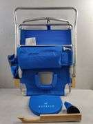 OSTRICH 3-in-1 Chair Blue | Damaged | (See Condition Notes)