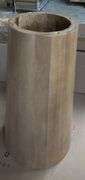 29" Tall Wooden Dining Table Base, Top Not Included | Open Box | (See Condition Notes)