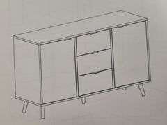 Side Cabinet Approx 48"w | Open Box