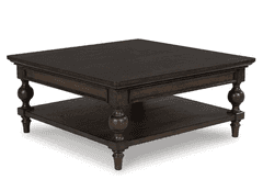 Signature Design by Ashley Ricco Coffee Table, 42" W x 42" D x 19" H | Like New