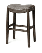 Maven Lane Adrien 26" Saddle Barstool | Open Box | (See Condition Notes)