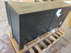 Block Wide Oak Solid Wood Sideboard, 72" W x 36" H x 18" D | Open Box