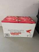 MEMBERS MARK Multipurpose Paper Letter Size, White, 5000 Sheets & STERILITE File Crate Set of 3 | Open Box