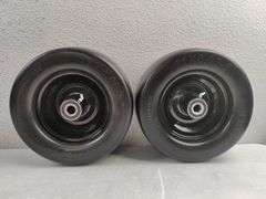 Lawn Mower Tires Flat Free, 11x6.00-5 | Open Box