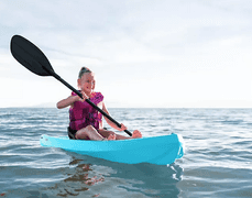 Lifetime Dash 6'6" Youth Sit-On-Top Kayak w/Paddle | Open Box