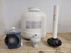 INTEX Sand Filter Pump & Saltwater System | Open Box | (See Condition Notes)