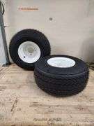 CMOOD 18x8.50-8 Lawnmower Tires w/Rim, 815lbs Cap., 2ct | Open Box