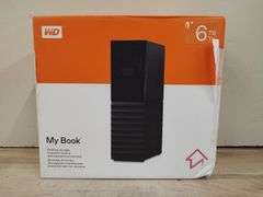 WD My Book Desktop Storage Backup Drive, Win10, 8, 7, macOS Catalina, Mojave, & High Sierra, 6Tb | Like New | (See Condition Notes)