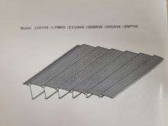 GARVEE Door Threshold Ramp – 800Lbs Capacity Aluminum 34"x27"x5" | Open Box