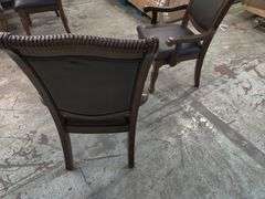 Upholstered Arm Chair Set | Open Box