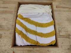 DOUBLE STITCH Duvet Cover Set, King / Cal King, 108" x 92", 3pc | Open Box | (See Condition Notes)