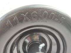 Lawn Mower Tires Flat Free, 11x6.00-5 | Open Box