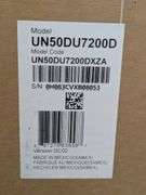 SAMSUNG 50" Class DU7200 Series 4K Smart TV | Open Box | (See Condition Notes)