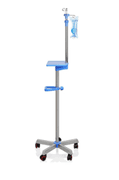 Medical IV Pole w Wheels | Open Box