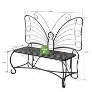 Butterfly Garden Bench | Open Box