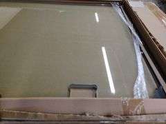 Halo 90-Degree Fully Frameless Glass Hinged Door, 25.5" W x 78" H | Open Box