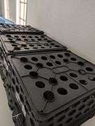 STERILITE File Crates, 3 sets of 3  (9 Crates Total) | Open Box