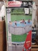Coleman Power Steel Above Ground Pool | Open Box