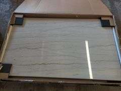 Marble Table Top, 42" W x 70" H x 3" T | Open Box